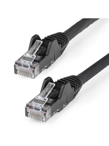 STARTECH  CABLE PATCH CAT6 UTP SIN ENGANCHES RJ-45 MACHO - RJ-45 MACHO 3 METROS NEGRO