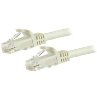 STARTECH  CABLE PATCH CAT6 UTP SIN ENGANCHES RJ-45 MACHO - RJ-45 MACHO 5 METROS BLANCO