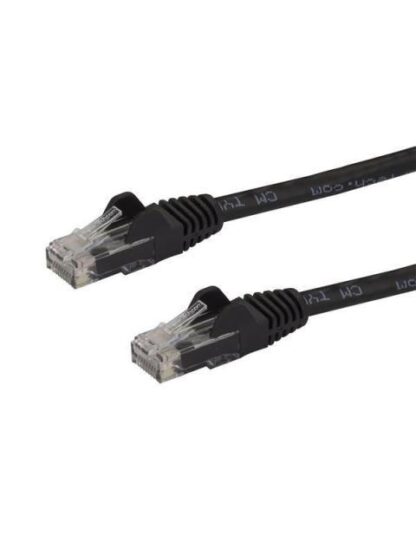 STARTECH  CABLE PATCH CAT6 UTP SIN ENGANCHES RJ-45 MACHO - RJ-45 MACHO 5 METROS NEGRO