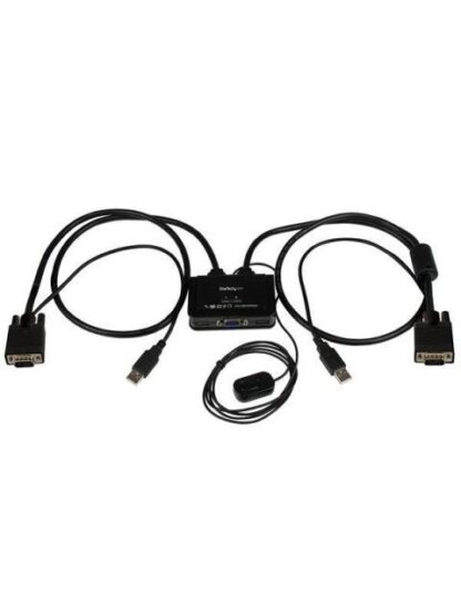 STARTECH  CABLE SWITCH KVM SV211USB USB+VGA 85CM NEGRO