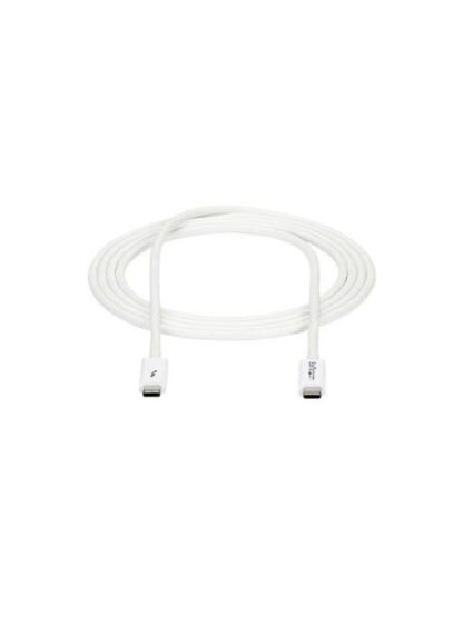 STARTECH  CABLE THUNDERBOLT 3 USB-C MACHO - USB-C MACHO 2 METROS BLANCO PARA MACBOOK PRO - Image 7