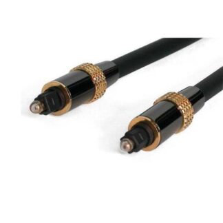 STARTECH  CABLE TOSLINK MACHO - TOSLINK MACHO 6 METROS NEGRO