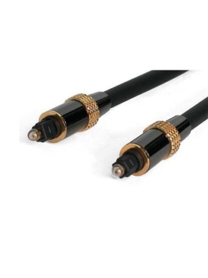 STARTECH  CABLE TOSLINK MACHO - TOSLINK MACHO 6 METROS NEGRO
