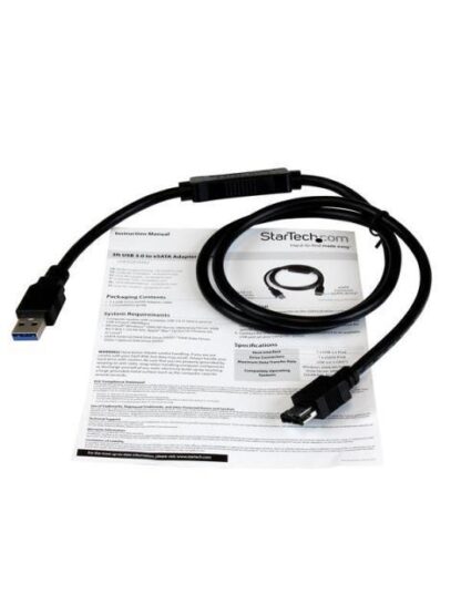 STARTECH  CABLE USB 3.0 - ESATA PARA DISCO DURO O SSD SATA 6GBPS 91CM - Image 8