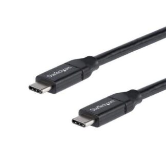 STARTECH  CABLE USB C MACHO - USB C MACHO 1 METRO NEGRO
