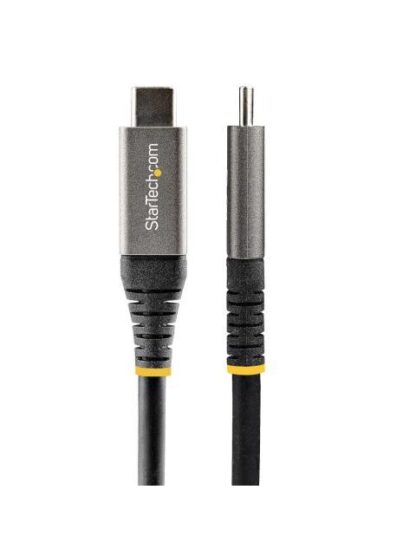 STARTECH  CABLE USB C MACHO - USB C MACHO 1 METRO NEGRO-GRIS - Image 2