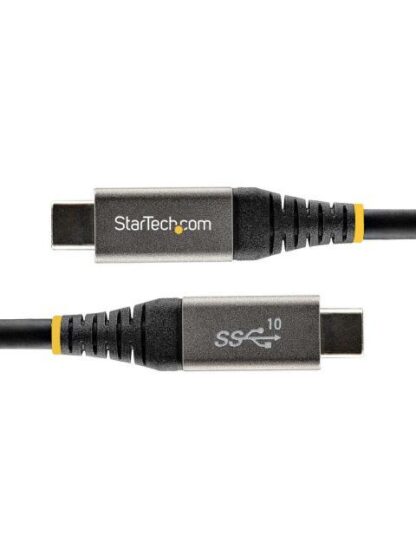 STARTECH  CABLE USB C MACHO - USB C MACHO 1 METRO NEGRO-GRIS - Image 3