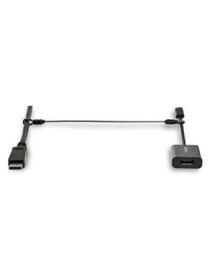 STARTECH  CABLES DE SEGURIDAD DE DOBLE LAZO NEGRO