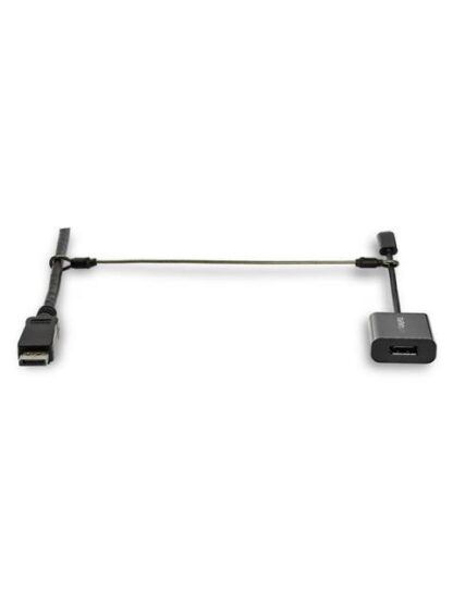 STARTECH  CANDADO PARA CABLES Y ADAPTADORES 30CM NEGRO 10 PIEZAS