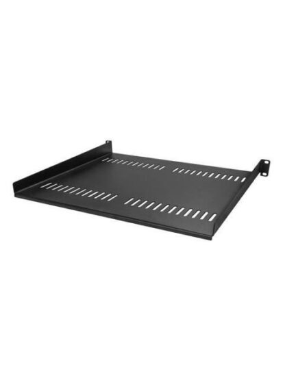 STARTECH  CHAROLA VENTILADA PARA RACK 1U HASTA 20KG NEGRO