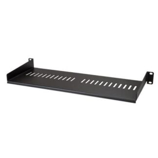 STARTECH  CHAROLA VENTILADA PARA RACK 1U HASTA 20KG NEGRO