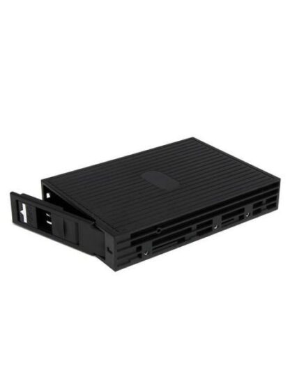 STARTECH  CONVERSOR DE DISCO DURO DE 2.5-3.5 SATA-SAS NEGRO