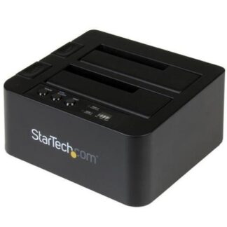 STARTECH  DOCKING STATION CON FUNCION DE COPIADO RAPIDO DE 2 BAHIAS USB 3.1 SATA 2.5-3.5