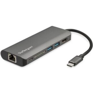 STARTECH  DOCKING STATION HDMI 1X USB C 3.0 1X RJ-45 NEGRO