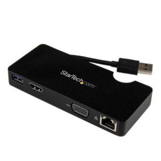 STARTECH  DOCKING STATION USB 3.0 CON HDMI O VGA ETHERNET GIGABIT Y USB