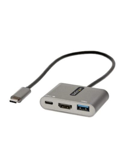 STARTECH  DOCKING STATION USB C 1X USB C 1X HDMI 1X USB A GRIS