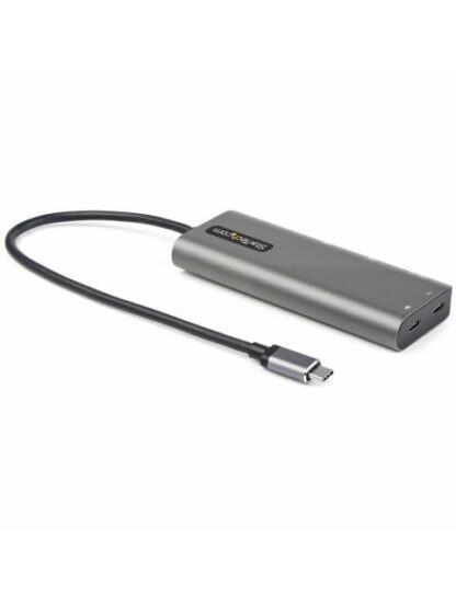 STARTECH  DOCKING STATION USB C 3X USB 3.1 1X HDMI 1X MINI DISPLAYPORTS NEGRO-PLATA - Image 2