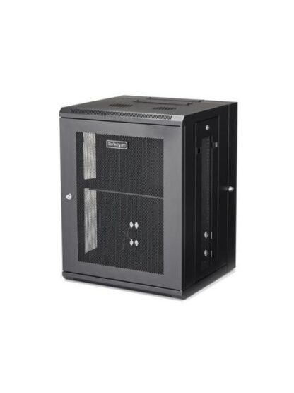 STARTECH  GABINETE ABISAGRADO DE PARED 15U HASTA 90KG NEGRO