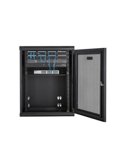 STARTECH  GABINETE ABISAGRADO DE PARED 15U HASTA 90KG NEGRO - Image 7