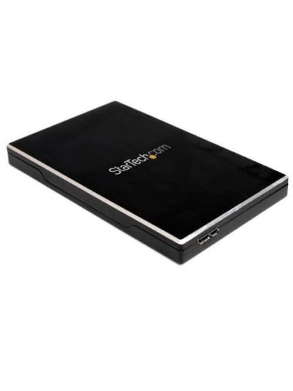 STARTECH  GABINETE DE DISCO DURO 2.5 SATA USB 3.0 NEGRO-ALUMINIO