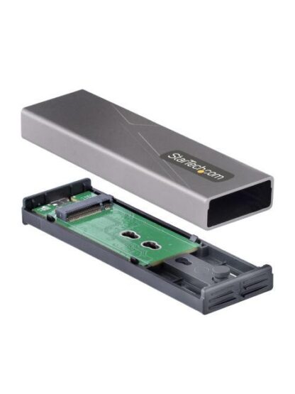 STARTECH  GABINETE DE DISCO DURO M.2 USB-C PLATA - Image 2