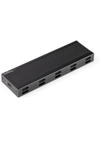 STARTECH  GABINETE DE SSD M.2 SATA-PCI EXPRESS USB-C-USB-A NEGRO