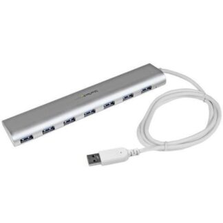 STARTECH  HUB USB 3.0 7 PUERTOS USB-A 5000 MBIT-S PLATA-BLANCO