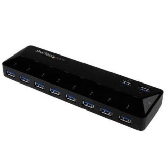STARTECH HUB USB 3.0 DE 10 PUERTOS USB 3.0 NEGRO PARA PC ST103008U2C