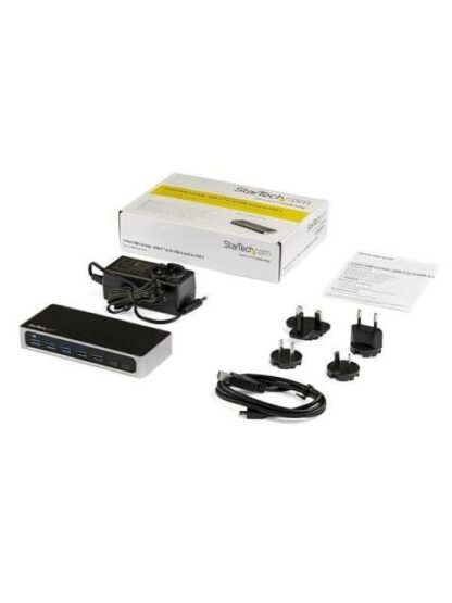 STARTECH  HUB USB 3.0 USB C 5X USB-A 2X USB C 5000 MBIT-S NEGRO-PLATA - Image 6