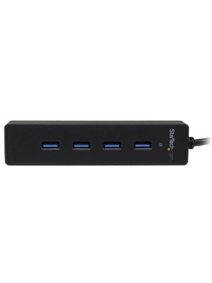 STARTECH  HUB USB A 3.0 MACHO - 4X USB A 3.0 HEMBRA 5000 MBIT-S 15CM NEGRO - Image 3