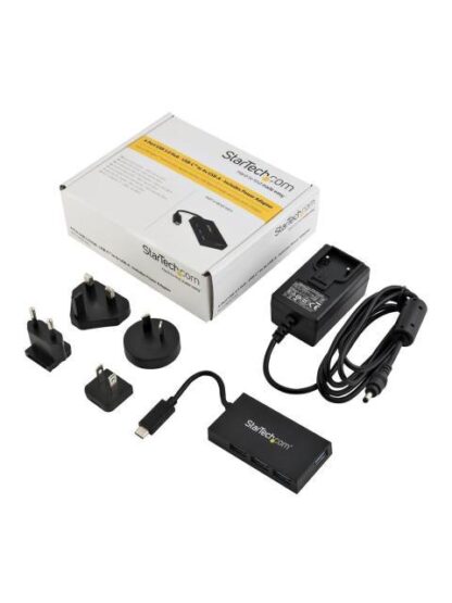 STARTECH HUB 3.0 4 PUERTOS USB-C A USB-A ADAPT. ALIMENTACION HB30C4AFS - Image 7