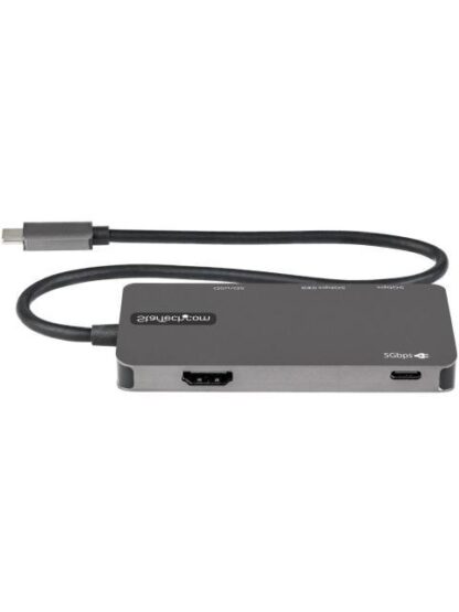 STARTECH  HUB USB-C MACHO - 2X USB-A-1X HDMI-1X USB-C HEMBRA 5 GBIT-S NEGRO - Image 4