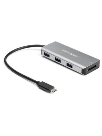 STARTECH  HUB USB-C MACHO 3 PUERTOS USB 3.1 HEMBRA 10.000MBIT-S GRIS