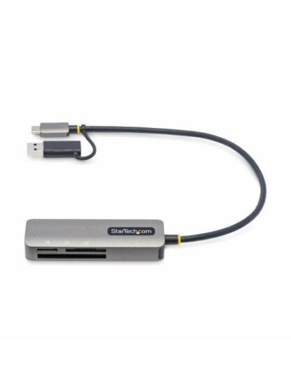 STARTECH  LECTOR DE MEMORIA FCREADMICRO3V2 SD MICROSD COMPACTFLASH GRIS - Image 2