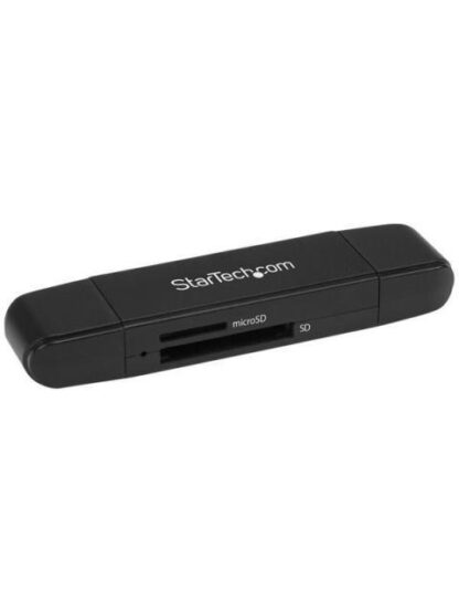 STARTECH  LECTOR GRABADOR DE TARJETAS DE MEMORIA FLASH SD-MICRO SD USB 3.0 A USB 3.0 C