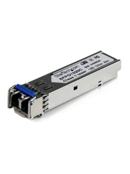 STARTECH  MODULO TRANSCEPTOR DE FIBRA MONOMODO SFP GIGABIT DDM LC COMPATIBLE CISCO MINI GBIC 20KM