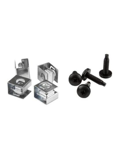 STARTECH  PAQUETE DE 50 TORNILLOS 10-32 Y TUERCAS CLIP PARA GABINETE RACK DE SERVIDORES
