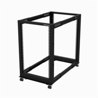 STARTECH  RACK ABIERTO 4 POSTES 18U HASTA 544KG NEGRO