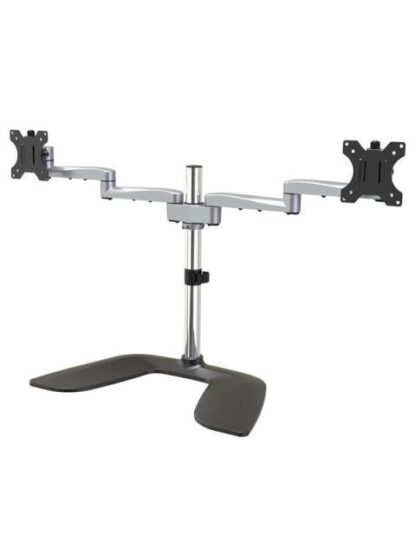 STARTECH  SOPORTE DE ESCRITORIO PARA 2 MONITORES MAX. 32 HASTA 8KG PLATA