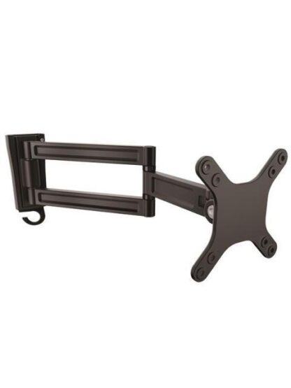 STARTECH  SOPORTE DE PARED DE DOBLE GIRO PARA MONITOR 13 - 27 HASTA 15KG NEGRO