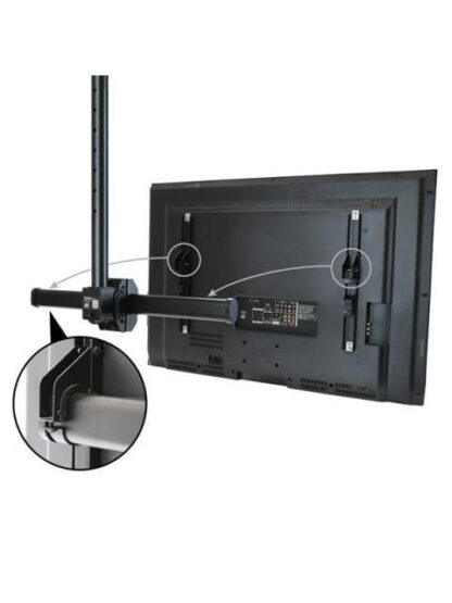 STARTECH  SOPORTE VESA DE TECHO PARA PANTALLAS 37 - 70 HASTA 50KG NEGRO - Image 6