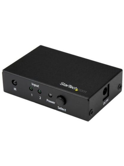 STARTECH  SWITCH CONMUTADOR HDMI DE 2 PUERTOS NEGRO