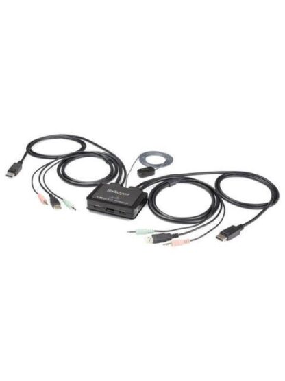 STARTECH  SWITCH KVM SV211DPUA4K 2 PUERTOS DISPLAYPORT-USB