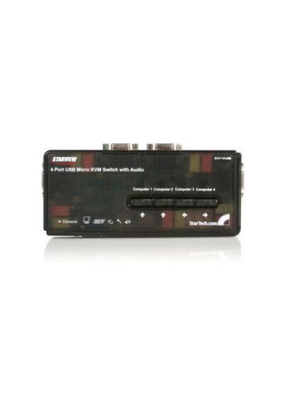 STARTECH  SWITCH KVM USB-VGA 4 PUERTOS
