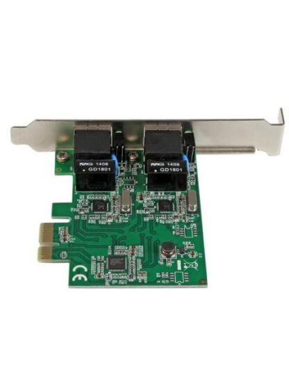 STARTECH  TARJETA DE RED NIC PCI EXPRESS PERFIL BAJO DE 2 PUERTOS GIGABIT ETHERNET RJ-45 - Image 5