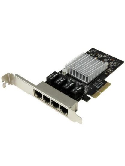 STARTECH  TARJETA DE RED PCI EXPRESS ETHERNET GIGABIT CON 4 PUERTOS RJ-45 CHIPSET INTEL I350