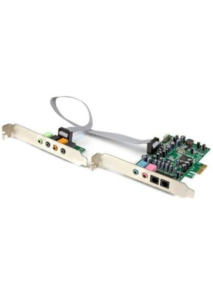 STARTECH  TARJETA DE SONIDO CON SONIDO ENVOLVENTE 7.1 24-BIT PCI EXPRESS