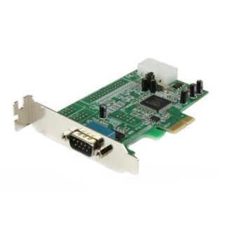 STARTECH  TARJETA PCI EXPRESS PERFIL BAJO PEX1S553LP ALAMBRICO 0.46 MBIT-S CON 1 PUERTO RS232 DB9