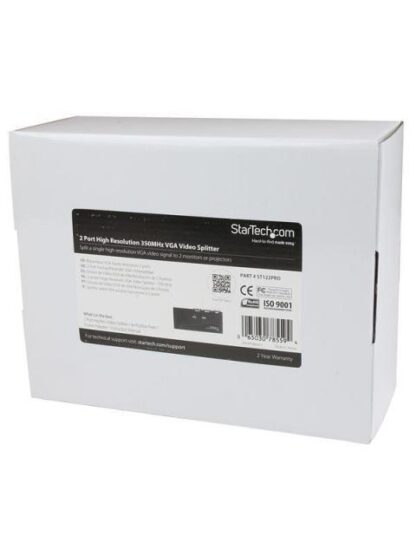 STARTECH  VIDEO SPLITTER ST122PRO 2 PUERTOS VGA - Image 5