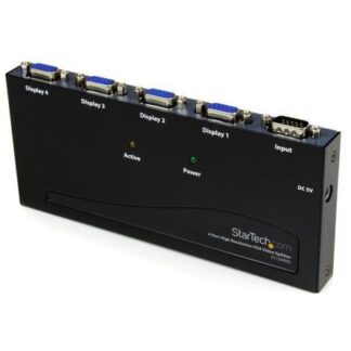 STARTECH  VIDEO SPLITTER ST124PRO 4 PUERTOS VGA